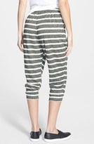 Thumbnail for your product : Painted Threads Stripe Crop Jogger Pants (Juniors)