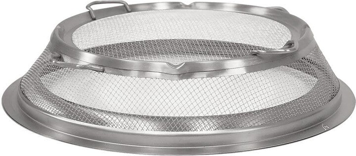 Solo Stove Bonfire Shield 19 in. x 3.75 in. Stainless Steel Spark Arrestor