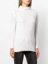 Thumbnail for your product : Ermanno Ermanno embellished waffle knit sweater
