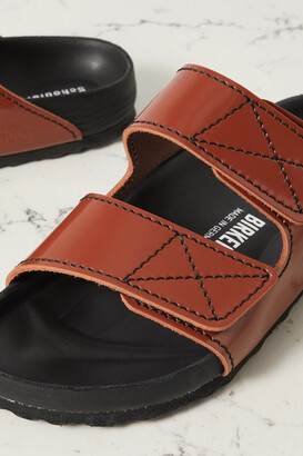 Proenza Schouler + Birkenstock Arizona Patent-leather Sandals - Red