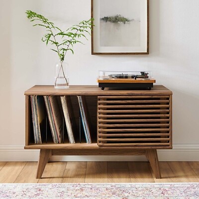 Modway Render Vinyl Record Display Stand