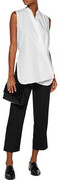 Thumbnail for your product : Helmut Lang Wrap-effect cotton blouse