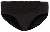 Thumbnail for your product : New Look Kelly Brook Black Gathered Side Bikini Bottoms