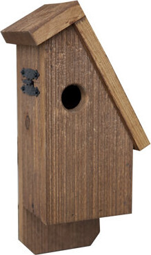 Gracie Oaks Millspaugh 16'' H x 6'' W x 6'' D Hanging Birdhouse