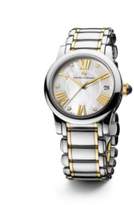 Thumbnail for your product : David Yurman Classic 34MM Stainless Steel Quartz Watch with 18K Gold and Diamonds