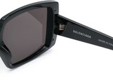 Thumbnail for your product : Balenciaga Eyewear Shield square sunglasses