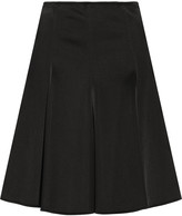 Thumbnail for your product : Versace Pleated neoprene skirt