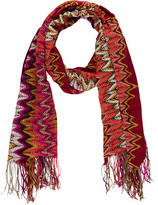 Thumbnail for your product : Missoni Fringe-Trimmed Chevron Scarf
