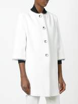 Thumbnail for your product : Ermanno Scervino three-quarters sleeve coat