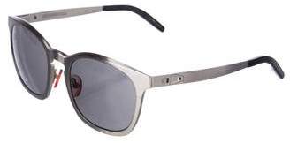 Alexander Wang x Linda Farrow Metallic Tinted Sunglasses