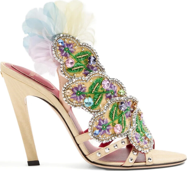 105mm Dans Le Foyer crystal-embellished sandals