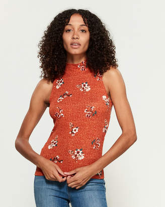 Eye Candy Floral Sleeveless Top
