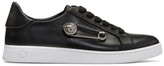 Thumbnail for your product : Versus Black Safety Pin Sneakers