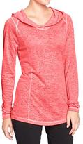 Thumbnail for your product : Old Navy Women's Active Hooded Burnout Tunics