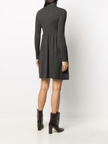 Thumbnail for your product : P.A.R.O.S.H. Ribbed Roll Neck Dress