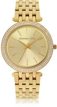 Michael Kors Mid-Size Golden Stainless Steel Darci Women's Watch