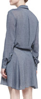 Thumbnail for your product : Derek Lam 10 Crosby Tiered Two-Pocket Shirtdress