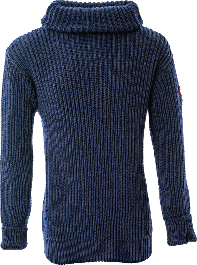 Arthur Beale Maritime Submariner Pullover - Navy Blue
