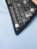 Thumbnail for your product : No.21 oversized sequin-collar shirt