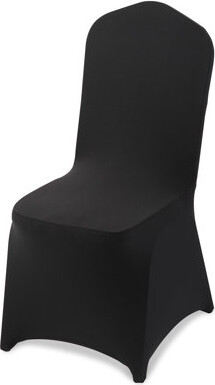 Hokku Designs Stretch Spandex Folding Chair Covers Universal Fitted Chair Cover Removable Washable Protective Slipcovers For Wedding Holiday Banquet Party Ce
