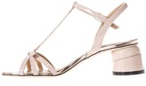 Thumbnail for your product : Marc Ellis Marc Ellis Patent Leather Sandals With Shaped Heel