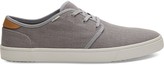 Thumbnail for your product : Toms Drizzle Grey Heritage Canvas Men's Carlo Sneakers Topanga Collection