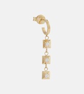 Thumbnail for your product : EÉRA Mini 18kt gold single earring with diamonds