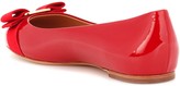 Thumbnail for your product : Ferragamo Varina patent leather ballet flats