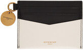 Thumbnail for your product : Givenchy Off-White Colorblocked Edge Card Holder