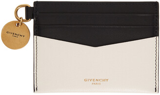 Givenchy Off-White Colorblocked Edge Card Holder