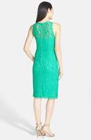 Thumbnail for your product : Tadashi Shoji Sleeveless Lace Sheath Dress