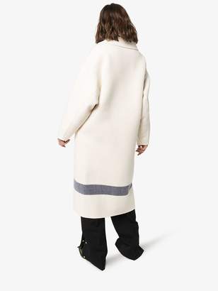 Hyke mackinaw double-breasted wool coat