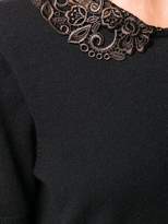Thumbnail for your product : Blumarine embroidered detail dress
