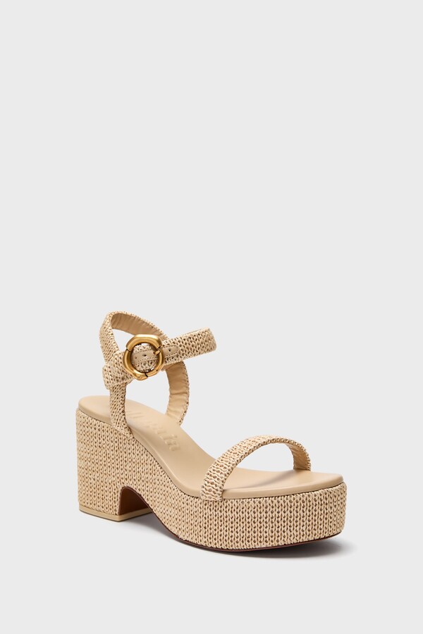 Cult Gaia Natural Clara Platforms