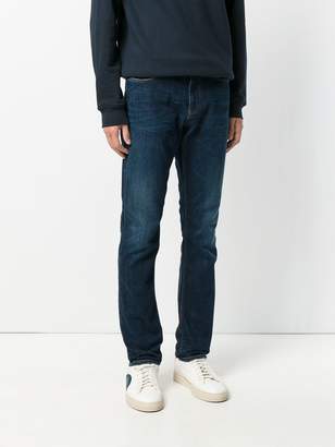 Armani Jeans stonewashed slim-fit jeans