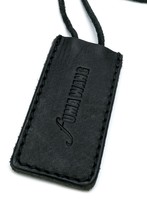 Thumbnail for your product : UMA WANG Embossed Logo Leather Tag