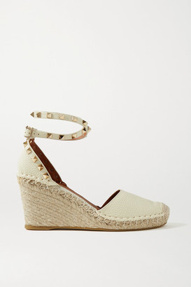 valentino white wedges