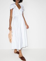 Thumbnail for your product : By Any Other Name White Shirt Midi Dress