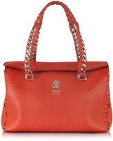 Thumbnail for your product : Roberto Cavalli Regina Small Leather Satchel