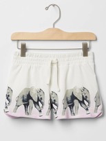 Thumbnail for your product : Gap Print dolphin shorts