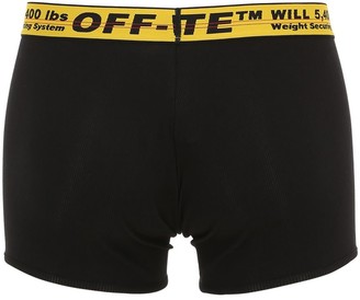 Off-White Pack Of 3 Cotton Blend Boxer Briefs