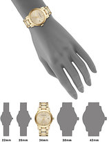 Thumbnail for your product : Burberry City Goldtone Stainless Steel Bracelet Watch/34MM