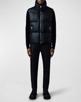Thumbnail for your product : Mackage Men's Kane Leather Down Vest