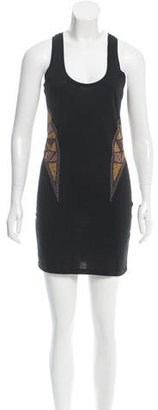 Torn By Ronny Kobo Embellished Bodycon Dress