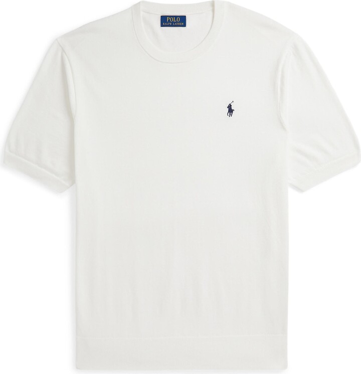 Polo Ralph Lauren Short Sleeve Cotton Crewneck Sweater