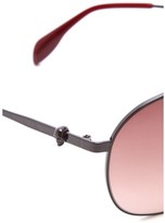 Thumbnail for your product : Alexander McQueen Oversized Aviator Sunglasses
