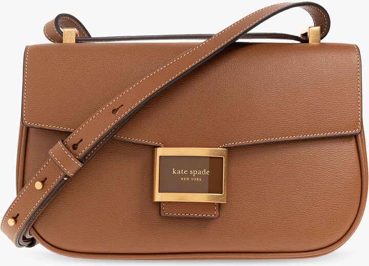 Kate Spade Knott Flap Leather Crossbody Bag - ShopStyle
