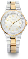 Thumbnail for your product : Anne Klein Classic Two-Tone Link Bracelet Watch