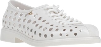 VIVIENNE WESTWOOD ANGLOMANIA + MELISSA Lace-up Shoes White