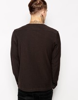 Thumbnail for your product : Diesel Henley Long Sleeve Top T-Canope